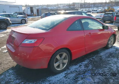 2007 Honda Civic Ex z USA, uszkodzony, nr VIN 2HGFG12827H566361